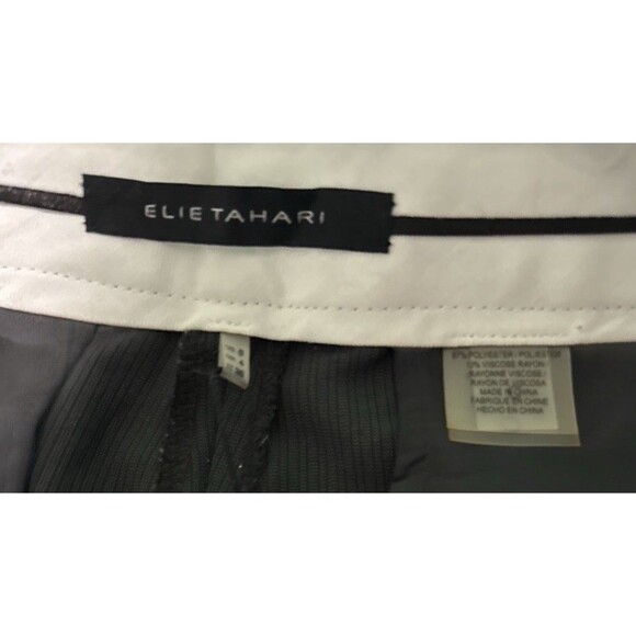 Elie Tahari Women’s Dress Pants Size 0 Bitter Sweet Brown Simone Stretch Career - Picture 5 of 5